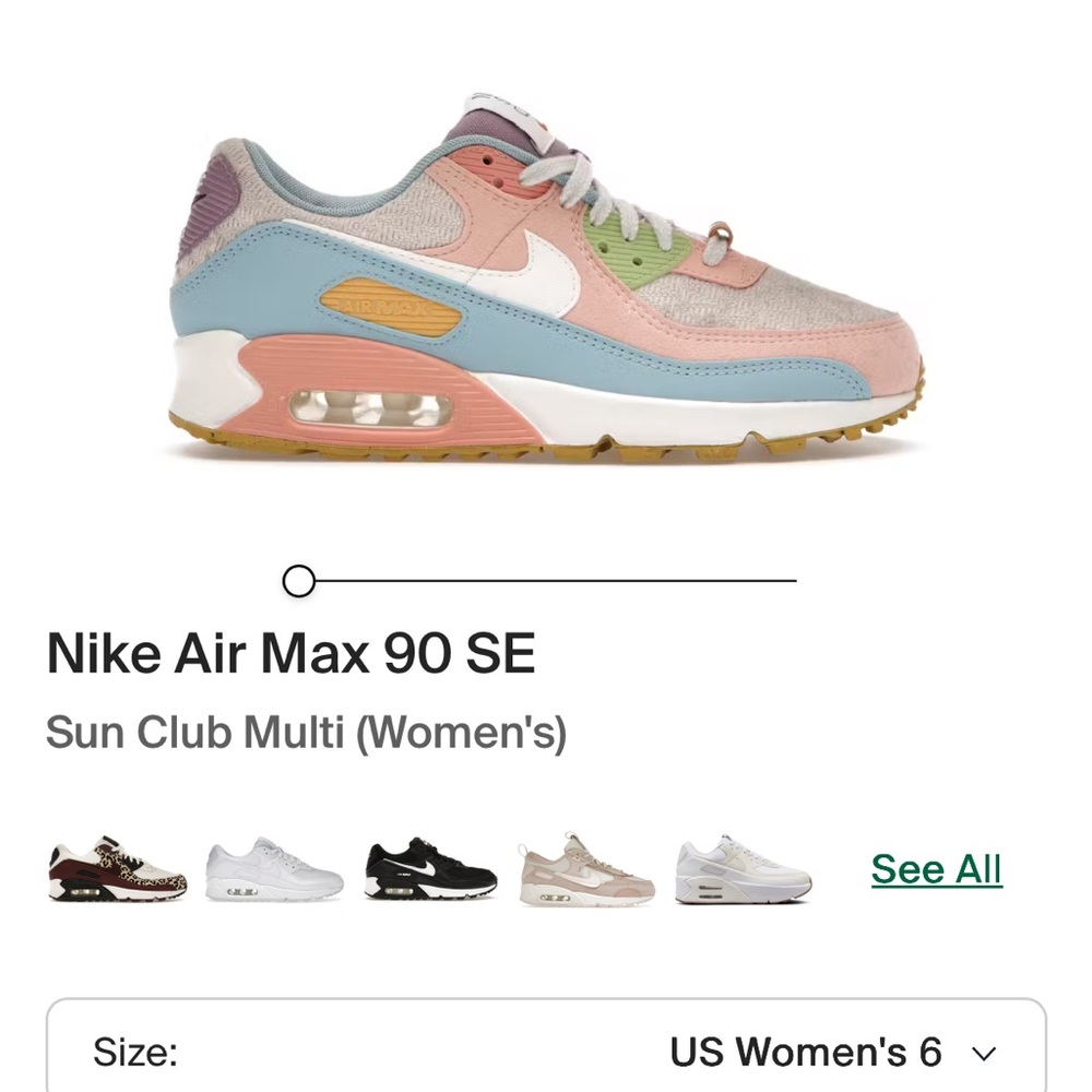 Nike Air Max 90 SE Pastel Sneakers